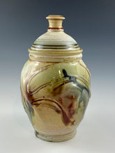 Load image into Gallery viewer, Abstract Decorated Lidded Jar
