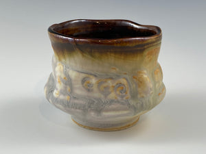 Earthy Sculpted Tea Bowl