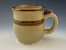 Load image into Gallery viewer, Tan and Brown Striped 10 oz. Mug