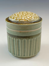 Load image into Gallery viewer, Carved Covered Jar
