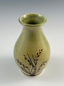Carved Celadon Vase