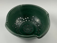 Load image into Gallery viewer, Green Glazed Colander

