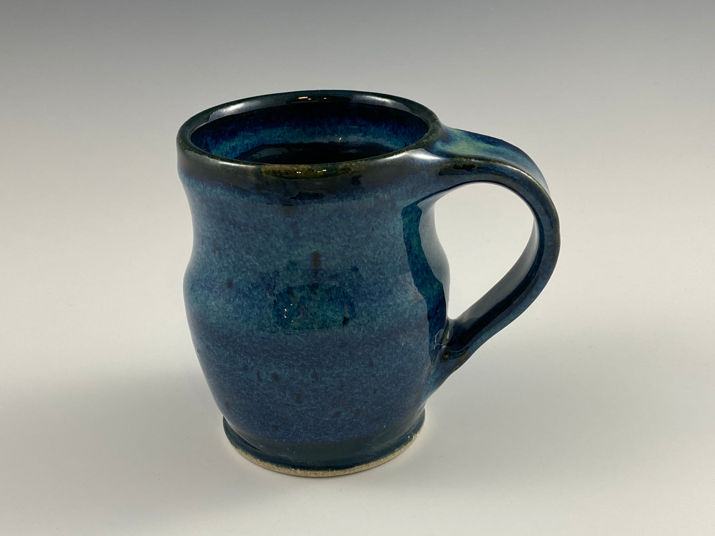 Deep Sea Blue Tankard Mug