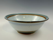 Load image into Gallery viewer, Soft Blue Iron Accented Bowl
