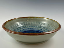 Load image into Gallery viewer, Cobalt Center Celadon Glazed Bowl
