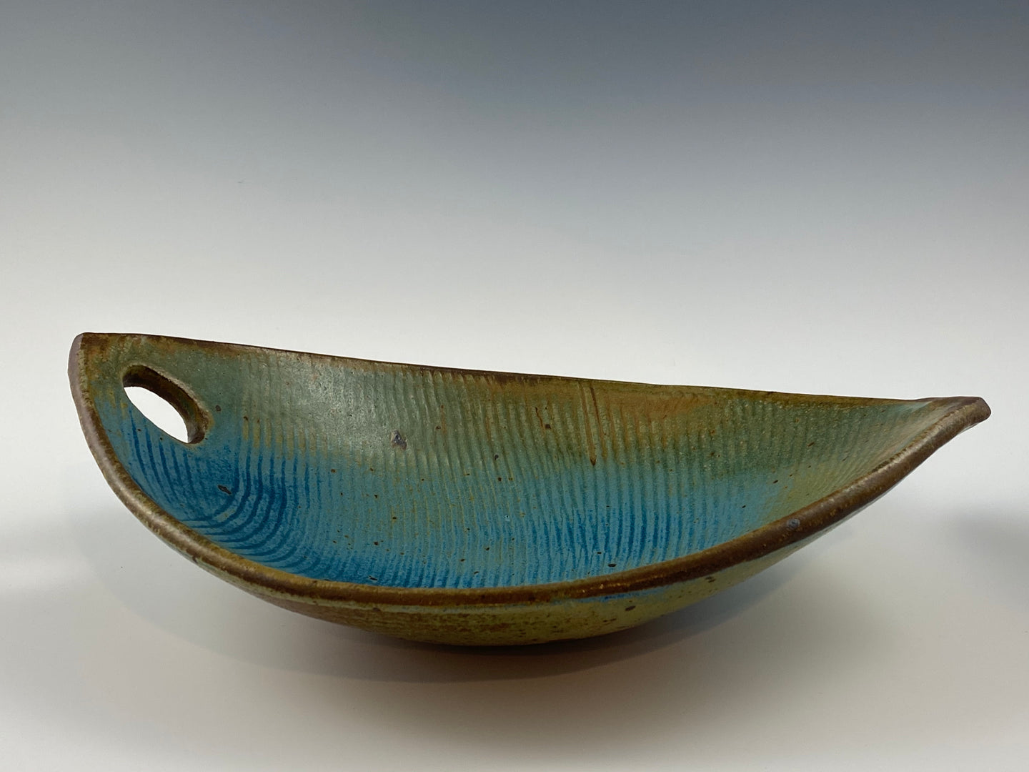 Textured Slab Bowl