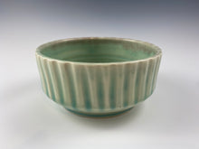 Load image into Gallery viewer, Fluted Green Bowl
