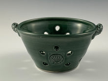 Load image into Gallery viewer, French Green Glazed Colander

