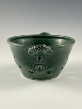 Load image into Gallery viewer, French Green Glazed Colander
