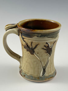 Honey Amber Botanical Designed Mug