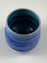 Load image into Gallery viewer, Baby Blue Sculpted Tea Bowl
