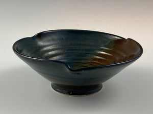 Small Teal and Nutmeg Bowl