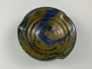 Blue and Gold Small Bowl
