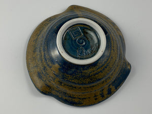 Blue and Gold Small Bowl