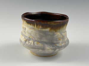 Earthy Sculpted Tea Bowl