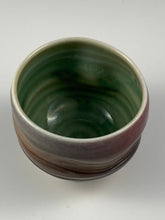 Load image into Gallery viewer, Sculpted Celadon and Mauve Tea Bowl
