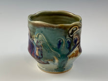 Load image into Gallery viewer, Multi-colored Slip Decorated Tea Bowl
