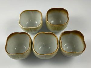 White Teapot and Five Cups