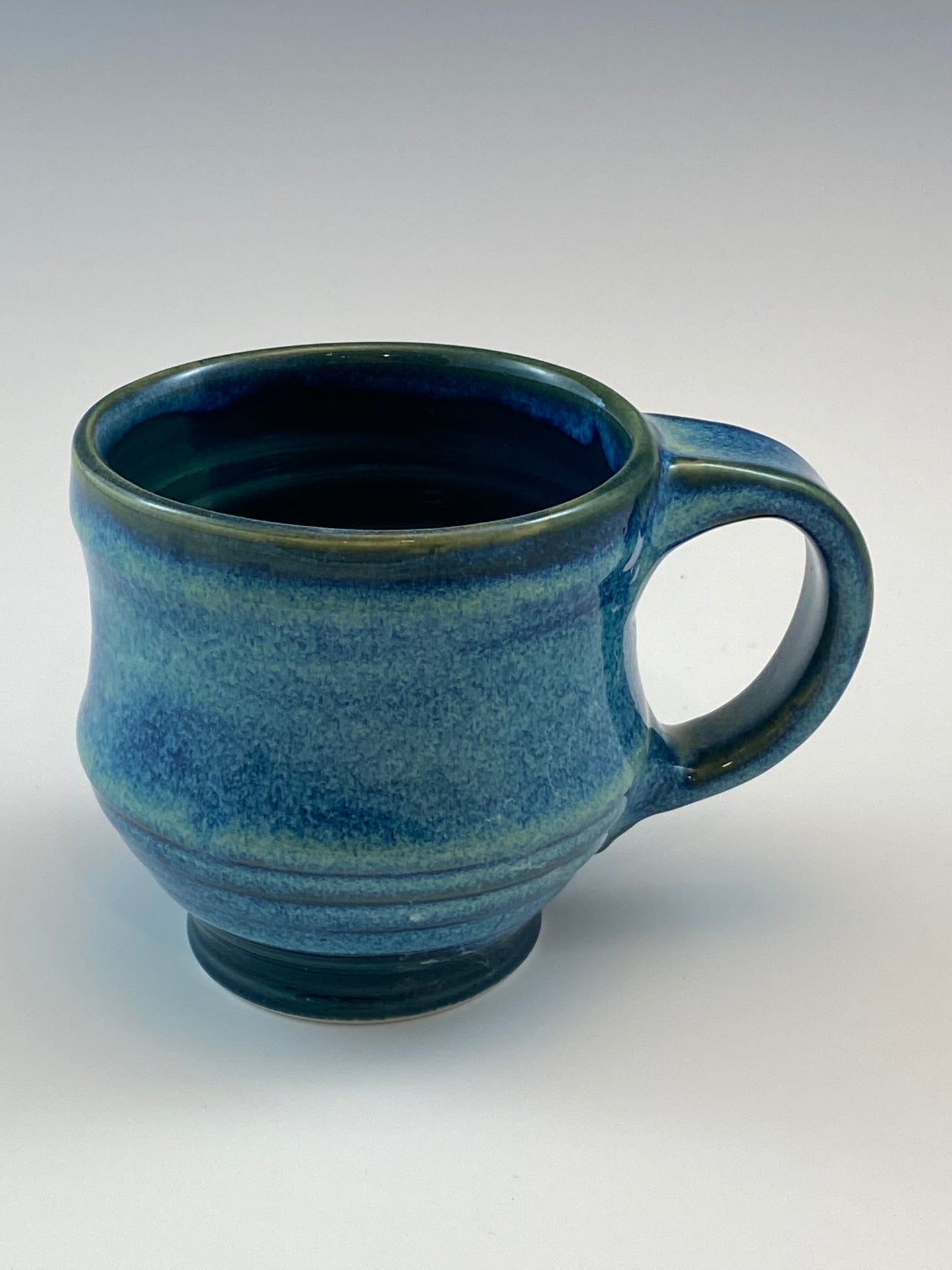 Deep Blue 6 oz. Mug-David Porras Pottery – David Porras Pottery