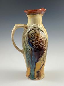 North Carolina Wood Fire Tall Pitcher