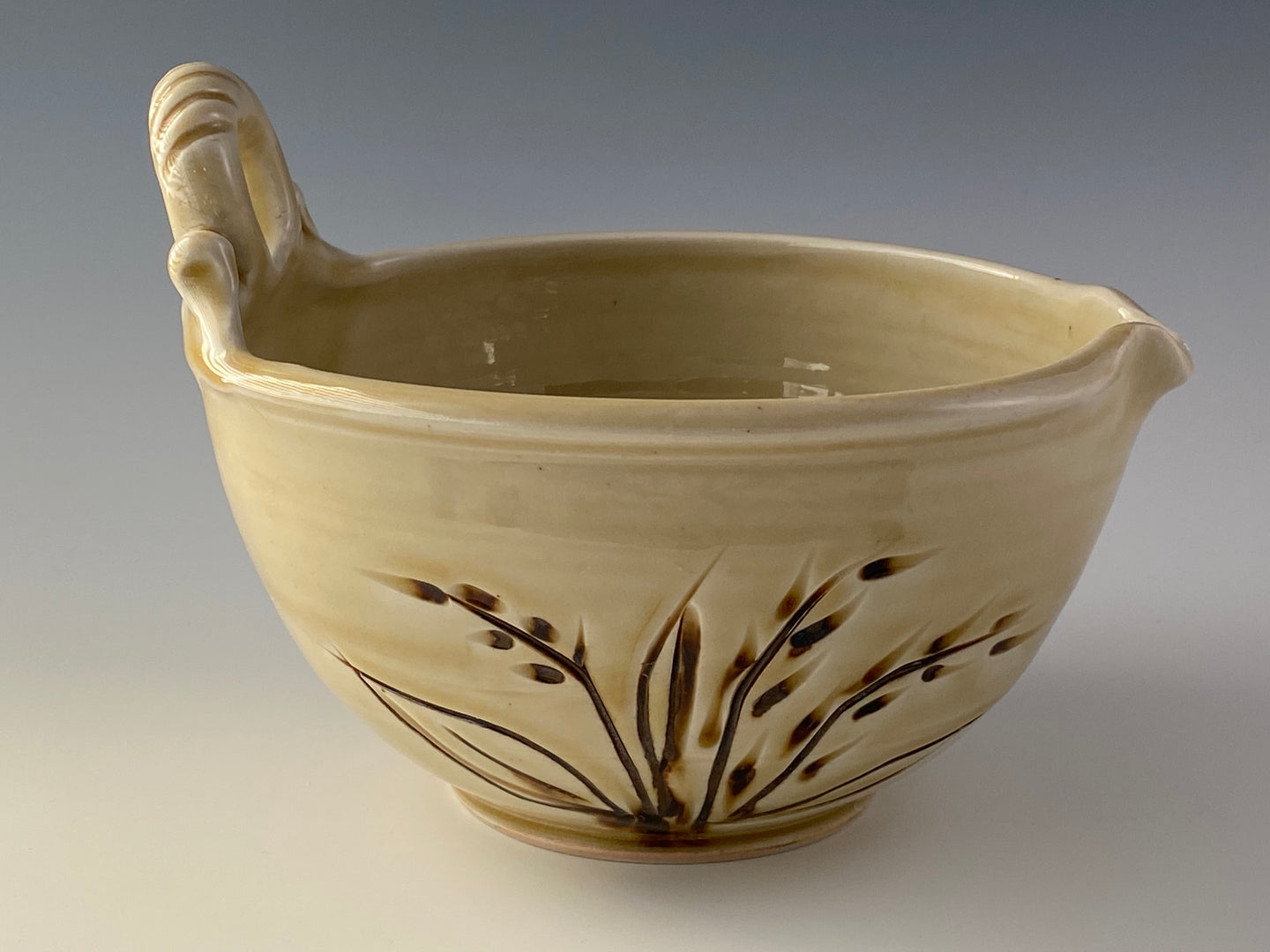 Golden Amber Mixing Bowl